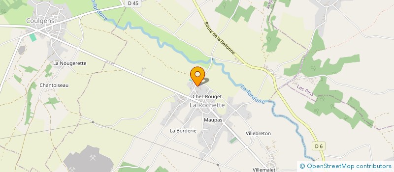 localisation de l'entreprise SPFPL I. GERVAIS à MOULINS-SUR-TARDOIRE