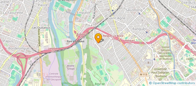 localisation de l'entreprise SPFPL IB-PHARMA à TOULOUSE