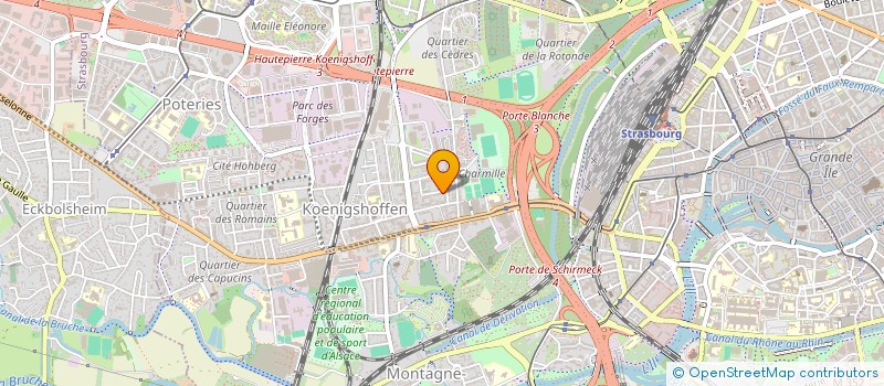 localisation de l'entreprise SPFPL ING à STRASBOURG