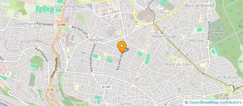 localisation de l'entreprise SPFPL IRENE JOLIOT CURIE à LE HAVRE