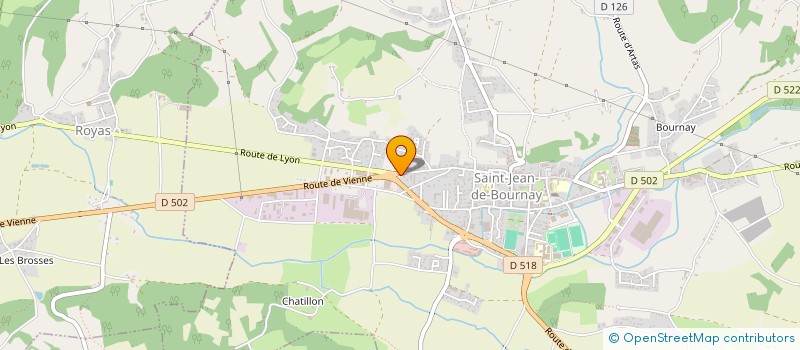 localisation de l'entreprise SPFPL J.MONDON  SAINT-JEAN-DE-BOURNAY