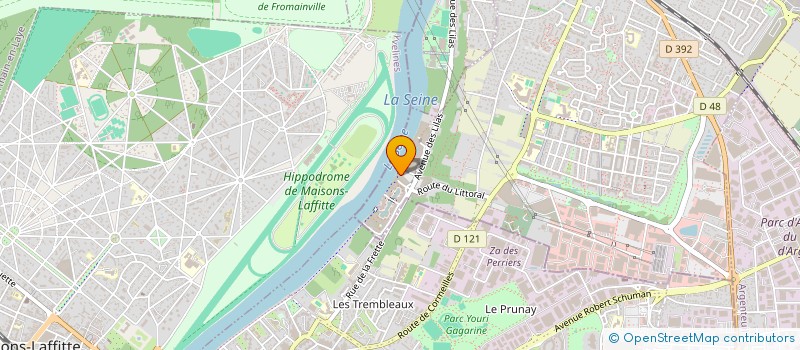 localisation de l'entreprise SPFPL JABOT  CORMEILLES-EN-PARISIS