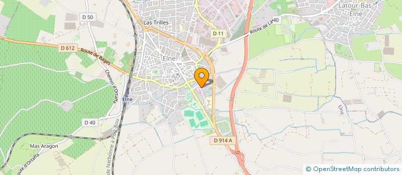 localisation de l'entreprise SPFPL JADE FABREGA  ELNE