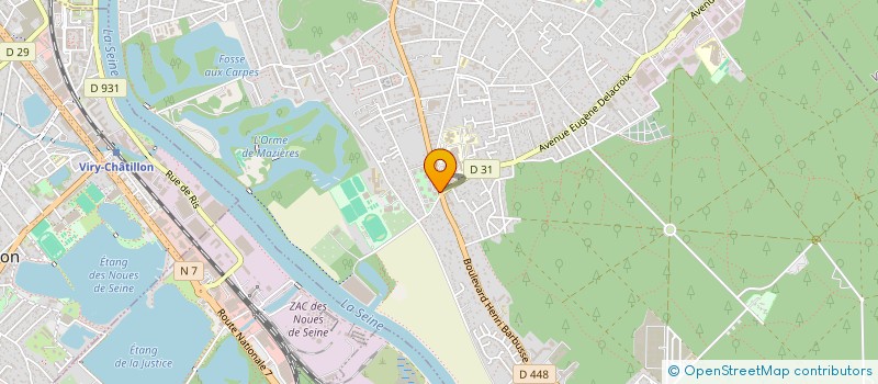 localisation de l'entreprise SPFPL JANDIN à DRAVEIL