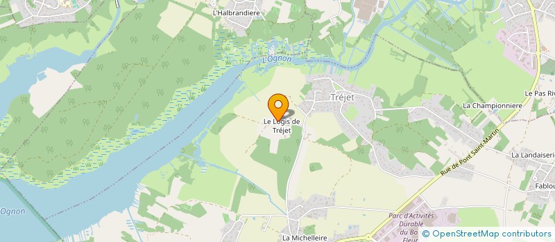 localisation de l'entreprise SPFPL JEAN-CHARLES VEYRAC  LA CHEVROLIERE