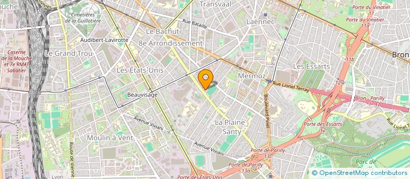 localisation de l'entreprise SPFPL JEREMIE ASSAYAG PHARMACIEN  LYON