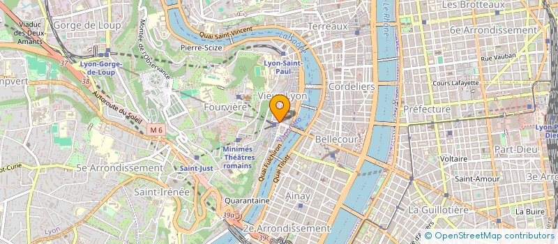 localisation de l'entreprise SPFPL JH AVOCAT  LYON