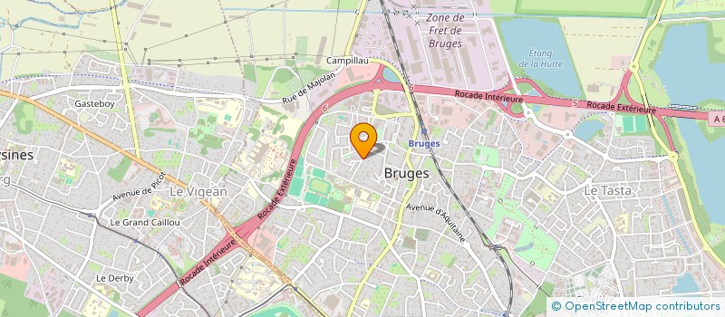 localisation de l'entreprise SPFPL - JL  BRUGES