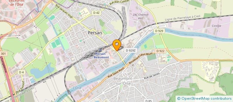 localisation de l'entreprise SPFPL JLD  PERSAN