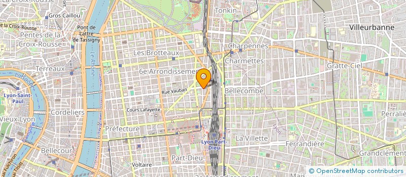 localisation de l'entreprise SPFPL JOURNE ORTHOPEDIE  LYON