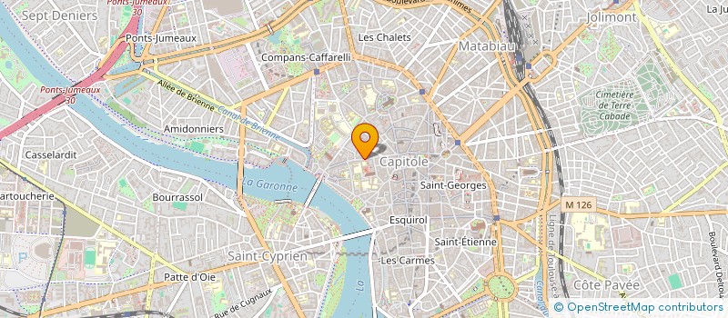 localisation de l'entreprise SPFPL JPA  TOULOUSE