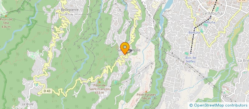 localisation de l'entreprise SPFPL JTB  SAINT-DENIS