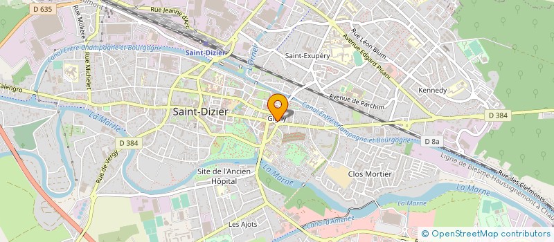 localisation de l'entreprise SPFPL JULES RUMIZ à SAINT-DIZIER