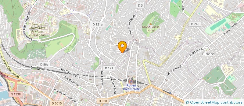 localisation de l'entreprise SPFPL JULIE BIGO à MONT-SAINT-AIGNAN