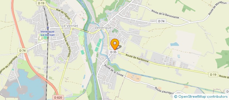 localisation de l'entreprise SPFPL JULIEN DEMOUIX à VENERQUE