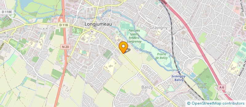 localisation de l'entreprise SPFPL KARIMO à LONGJUMEAU