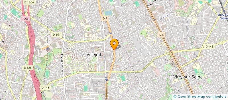 localisation de l'entreprise SPFPL KAUV à VILLEJUIF