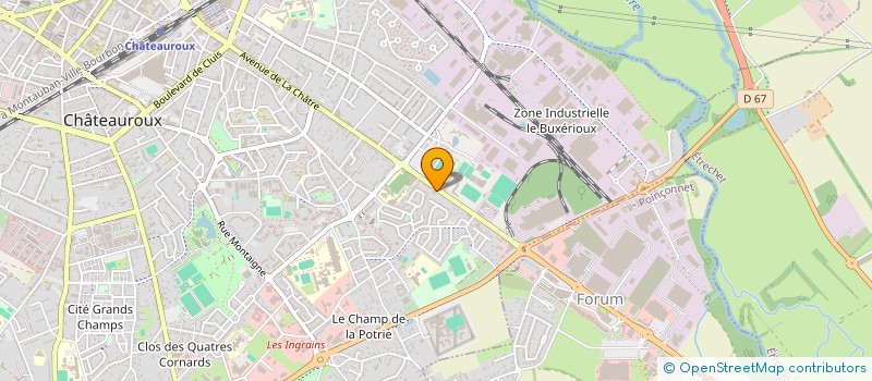 localisation de l'entreprise SPFPL KAZI-TANI à CHATEAUROUX