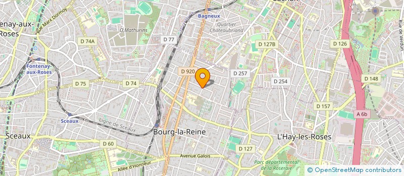localisation de l'entreprise SPFPL KHAU AU CHEAK à BOURG-LA-REINE