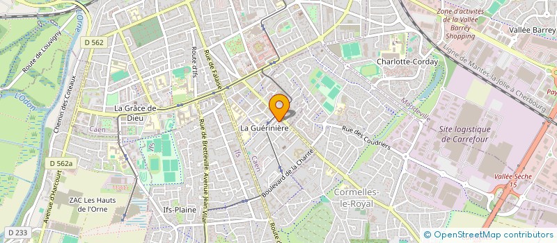localisation de l'entreprise SPFPL KHAYAT BEAUCHENE à CAEN