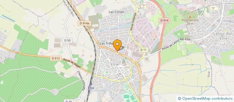 localisation de l'entreprise SPFPL KRISTALAND  ELNE