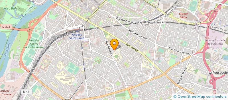 localisation de l'entreprise SPFPL L.SCHMETS à ANGERS