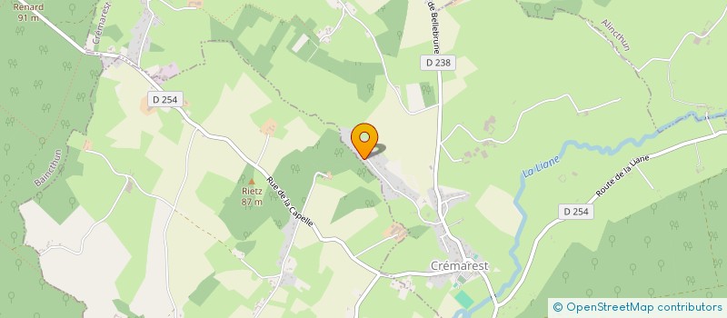 localisation de l'entreprise SPFPL L&T PHARMA  CREMAREST