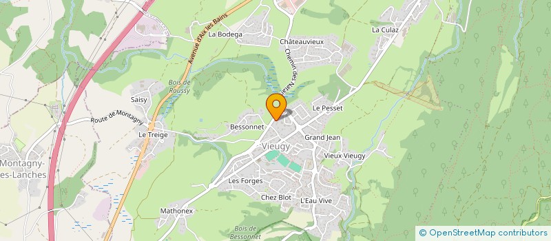 localisation de l'entreprise SPFPL LAAM à ANNECY