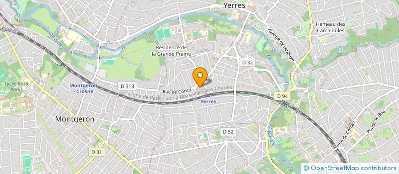 localisation de l'entreprise SPFPL LAAROUS  YERRES