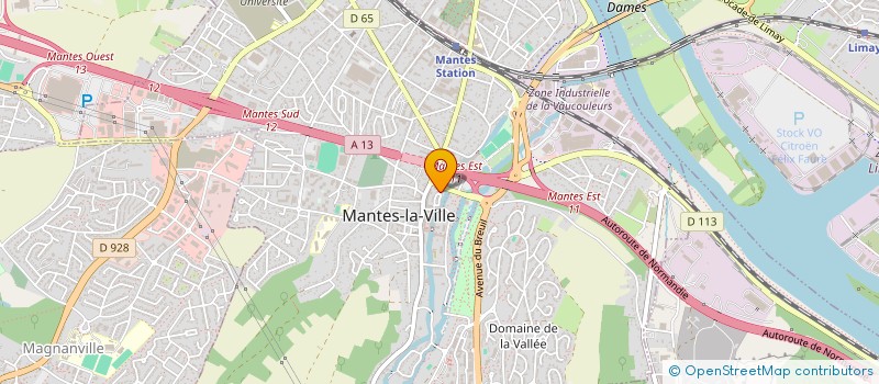 localisation de l'entreprise SPFPL LAH à MANTES-LA-VILLE