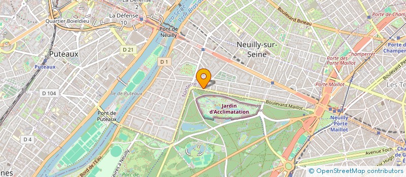 localisation de l'entreprise SPFPL LAHYANI à NEUILLY-SUR-SEINE