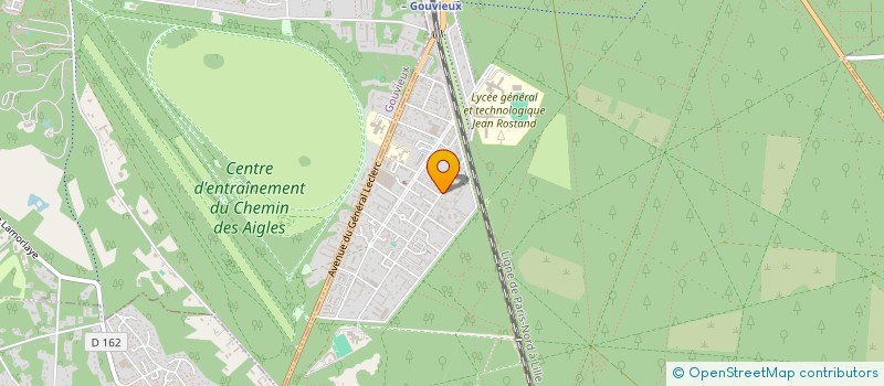 localisation de l'entreprise SPFPL LANYA  CHANTILLY