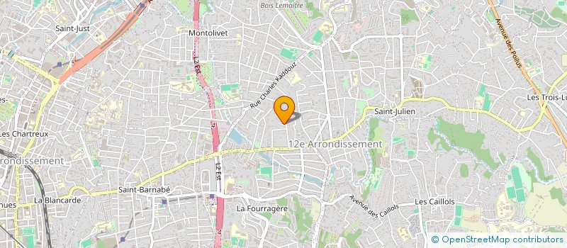 localisation de l'entreprise SPFPL LARQUERE CORTELL  MARSEILLE