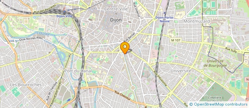 localisation de l'entreprise SPFPL LASSERRE  DIJON