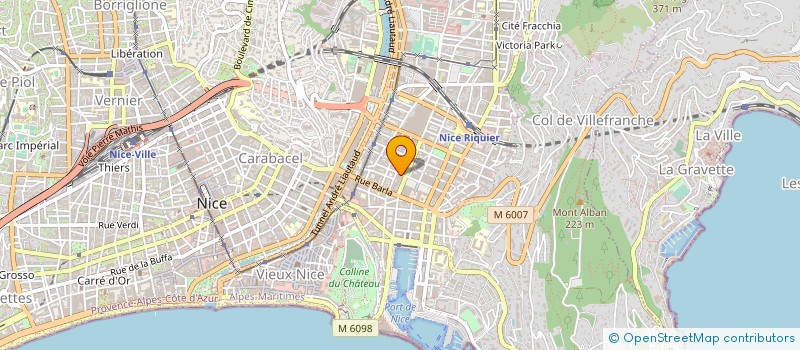 localisation de l'entreprise SPFPL LAURE à NICE
