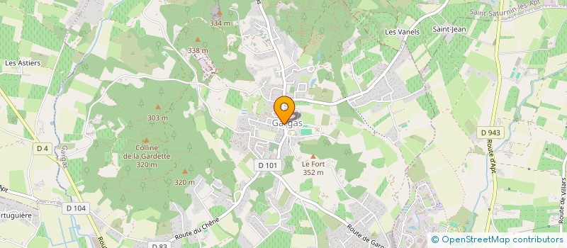 localisation de l'entreprise SPFPL LAURY THERIC  GARGAS