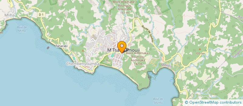 localisation de l'entreprise SPFPL LAUWERS à M'TSANGAMOUJI