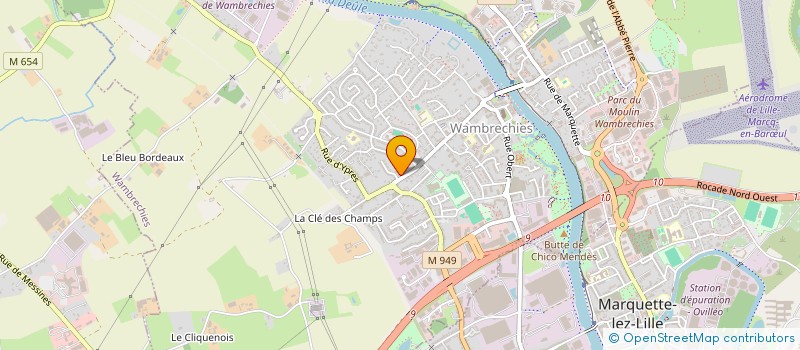 localisation de l'entreprise SPFPL LAUZANNE à WAMBRECHIES