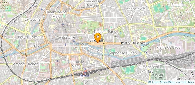 localisation de l'entreprise SPFPL LE BIHAN  RENNES