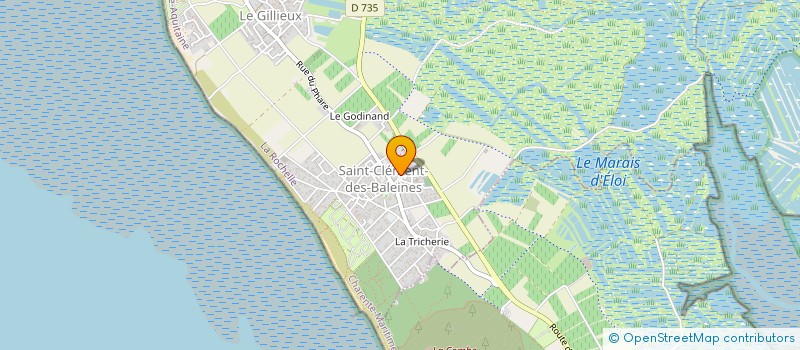 localisation de l'entreprise SPFPL LE COMPTOIR EN RE  SAINT-CLEMENT-DES-BALEINES