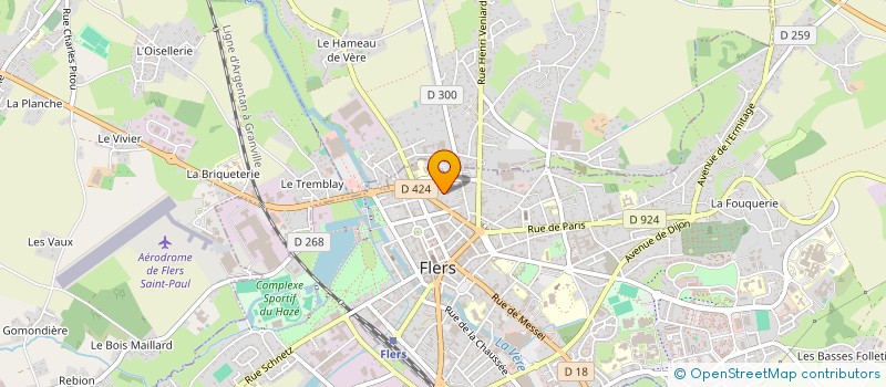 localisation de l'entreprise SPFPL LEA PIAZZA, NOTAIRE à FLERS