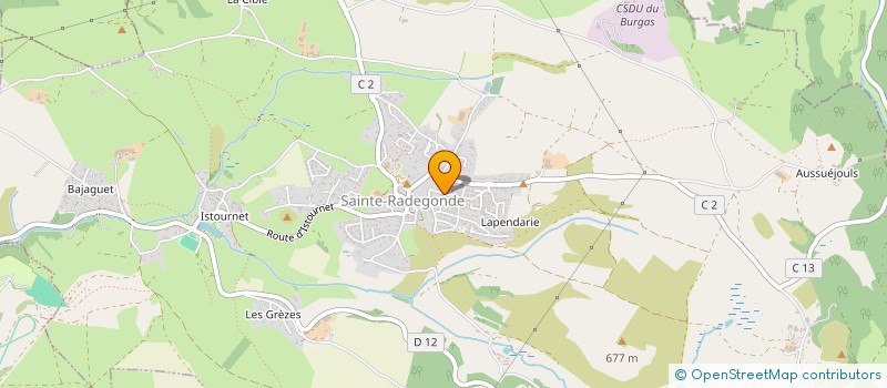 localisation de l'entreprise SPFPL LEGO CHELVI  SAINTE-RADEGONDE