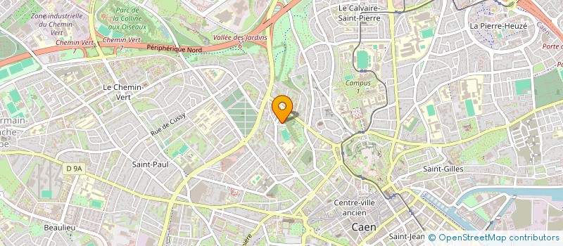 localisation de l'entreprise SPFPL LERABLE à CAEN