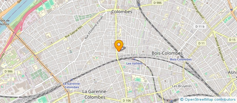 localisation de l'entreprise SPFPL LEWY PASCAL à COLOMBES