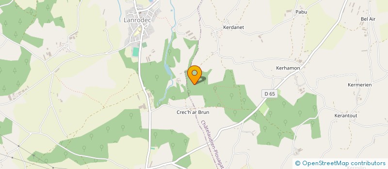 localisation de l'entreprise SPFPL LFI  LANRODEC