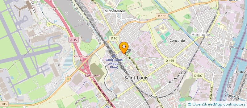 localisation de l'entreprise SPFPL LHOEST à SAINT-LOUIS