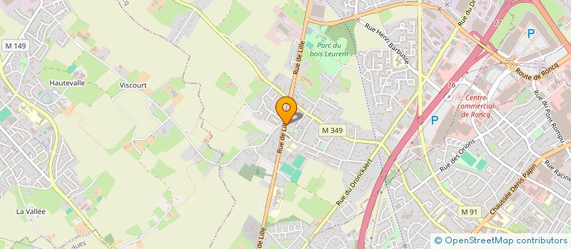 localisation de l'entreprise SPFPL LOBEAU à MOUVAUX