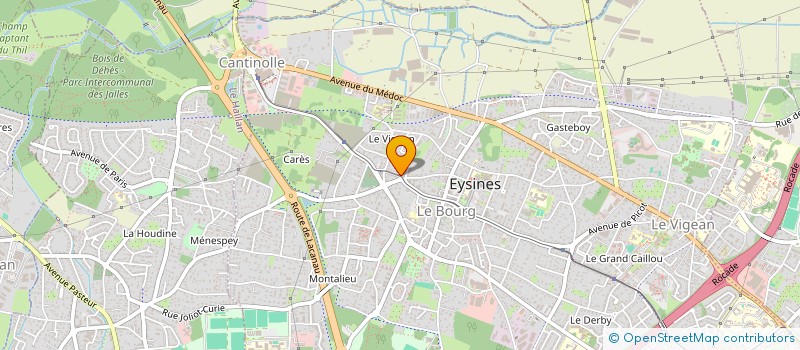 localisation de l'entreprise SPFPL LOBO  EYSINES