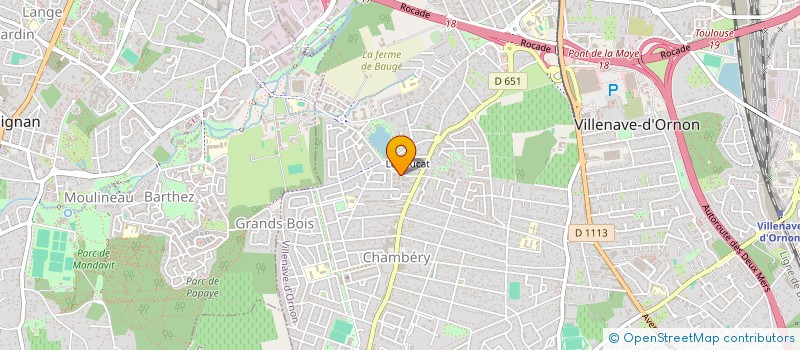 localisation de l'entreprise SPFPL LOLYA  MARMANDE