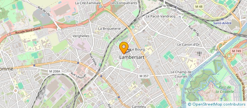 localisation de l'entreprise SPFPL LOMAJE à LAMBERSART